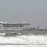 Cordelia Empress entering Visakhapatnam harbour in an archive photograph dated 10 August 2022.