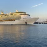 Navigator of the Seas departing San Pedro, California, in December 2025; archive photograph.